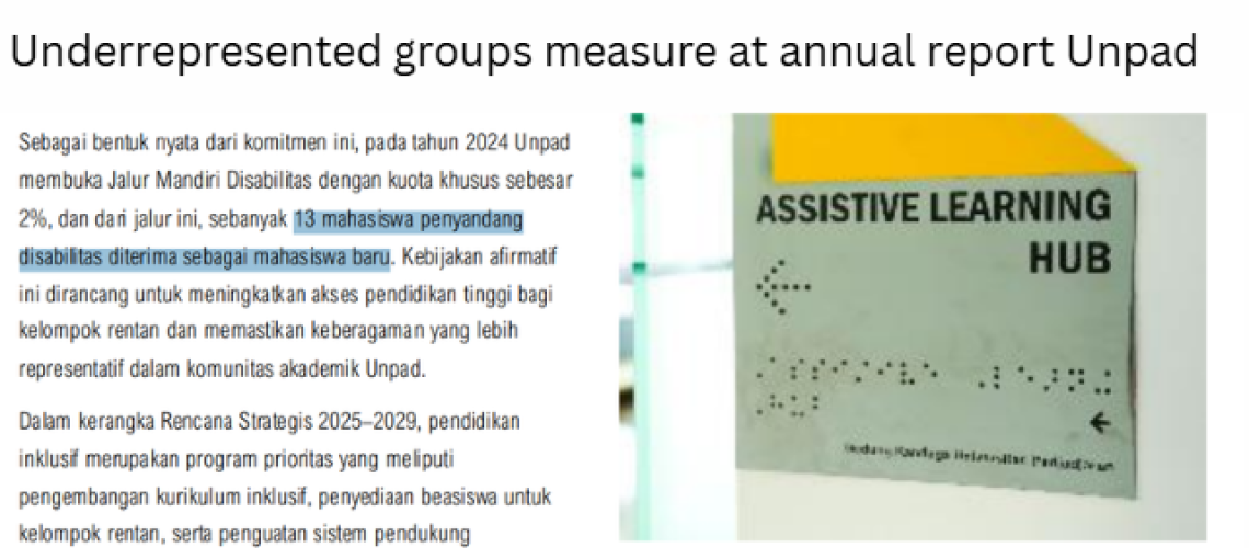 underrepresented group